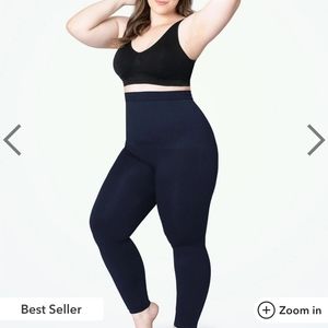 2 Shapermint Highwaisted Empetua Leggings Bundle. Xl/2x. Shape wear. Black. Grey